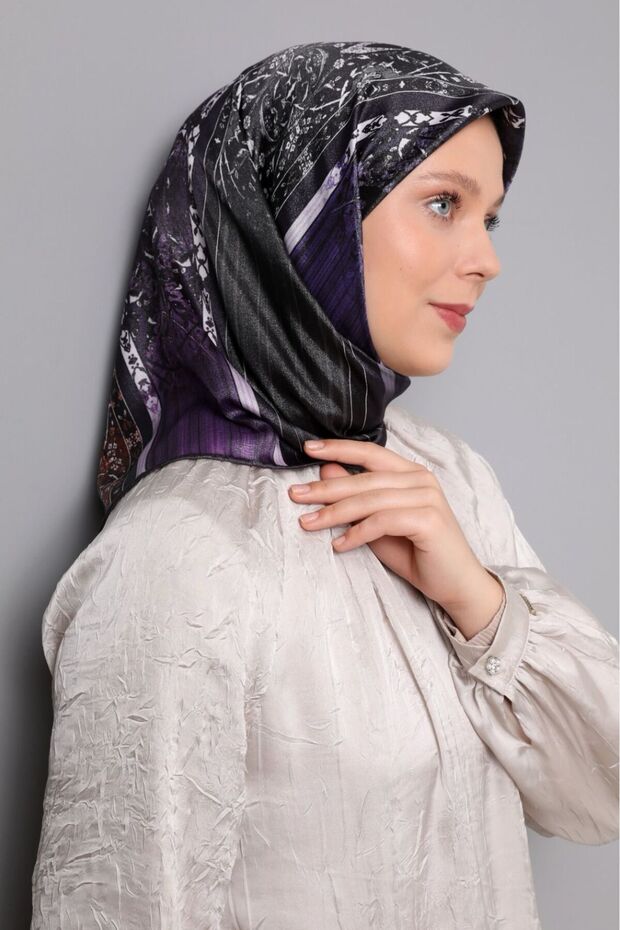 وشاح كريستال لامع بنمط عرقي - 1