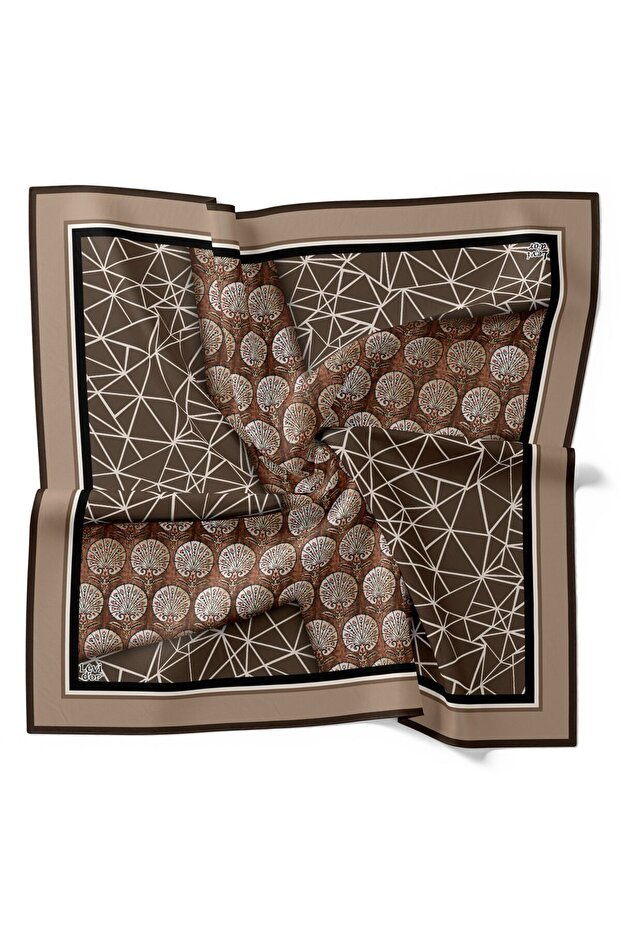 وشاح كريستال لامع بنمط عرقي - 1