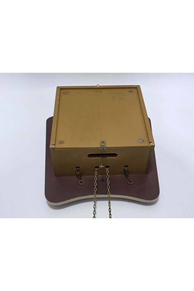 508/70 Antique Mechanical Wall Clock W014 - 6