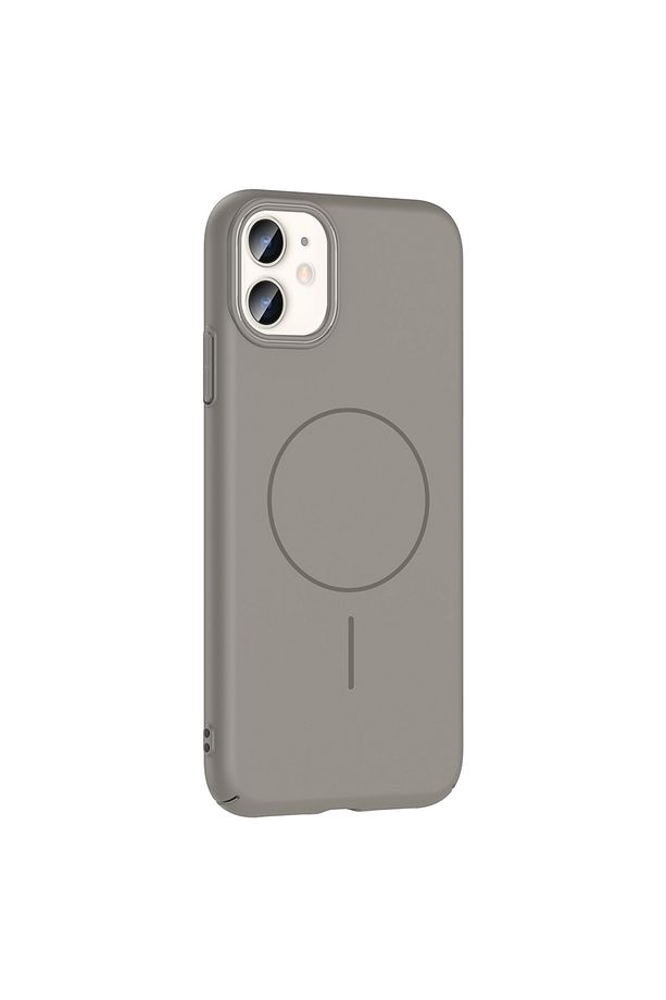 iPhone 11 Kılıf Mat Magsafe Şarj Özellikli Hassas Butonlu Lansman Yumuşak Kenarlı Renkli Kapak - 2