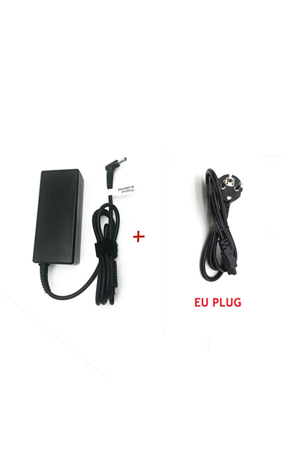 Adapter with EU plug 19.5v 3.33a 4.5*3.0mm 65W Blue Tip Laptop Charger AC Adapter for Hp 240 245 246