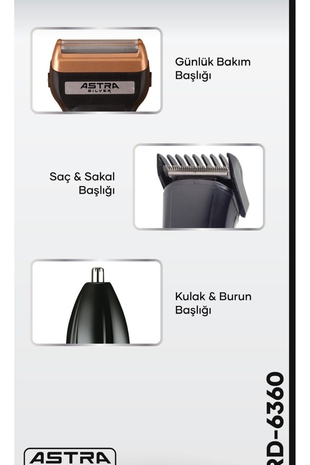 Sarı Tıraş Makinesi ve 3'lü Bakım Seti ile Bakım Keyfi - 6