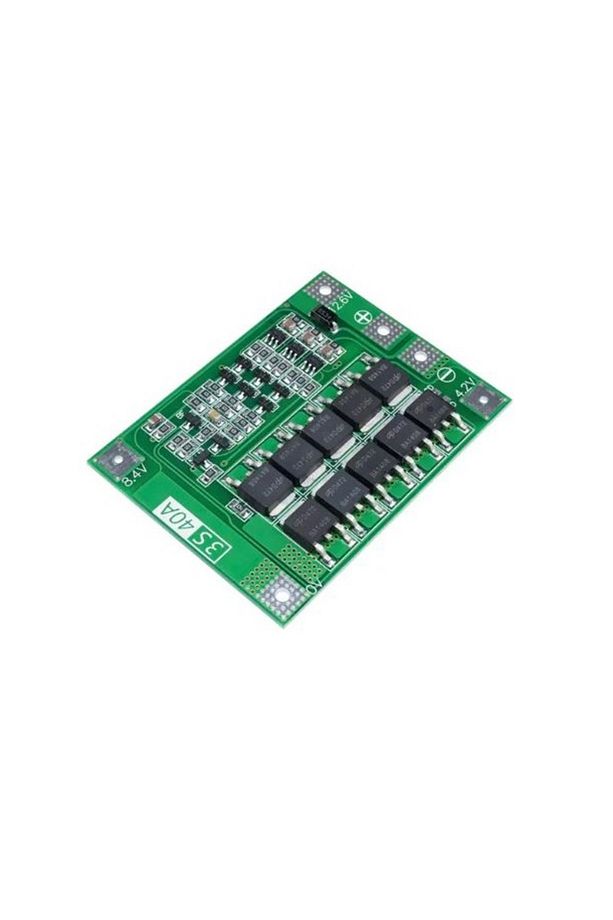 3s 40a BMS Şarj Devresi 12.6v 18650 Lityum Pil Şarj Koruma Modülü Balanced 3 Seri 40 Amper - 4