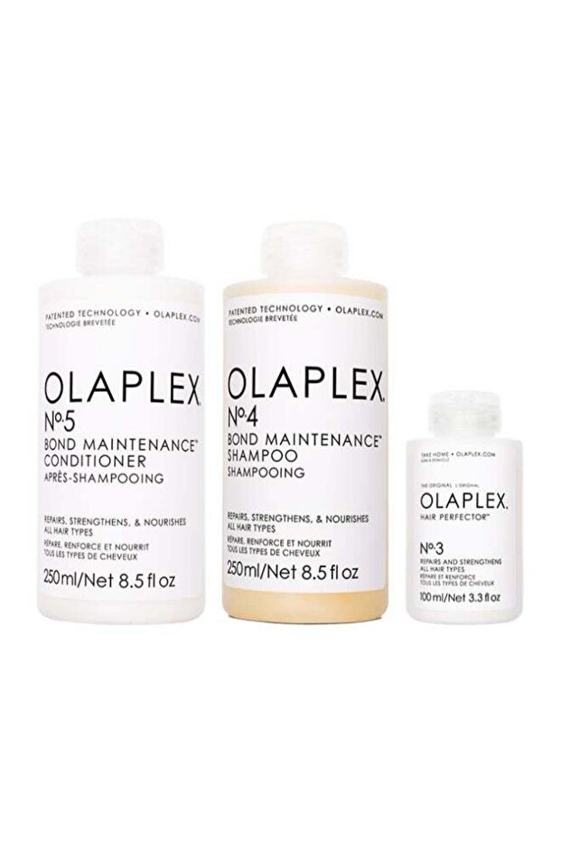 3-piece set: Shampoo No. 3 for moisturizing hair, and Conditioner No. 5 for moisturizing hair.