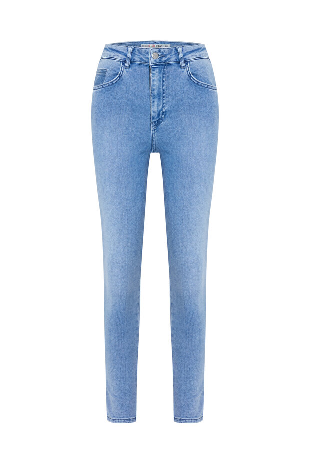 Women's Indigo Skinny Fit Jean Pants