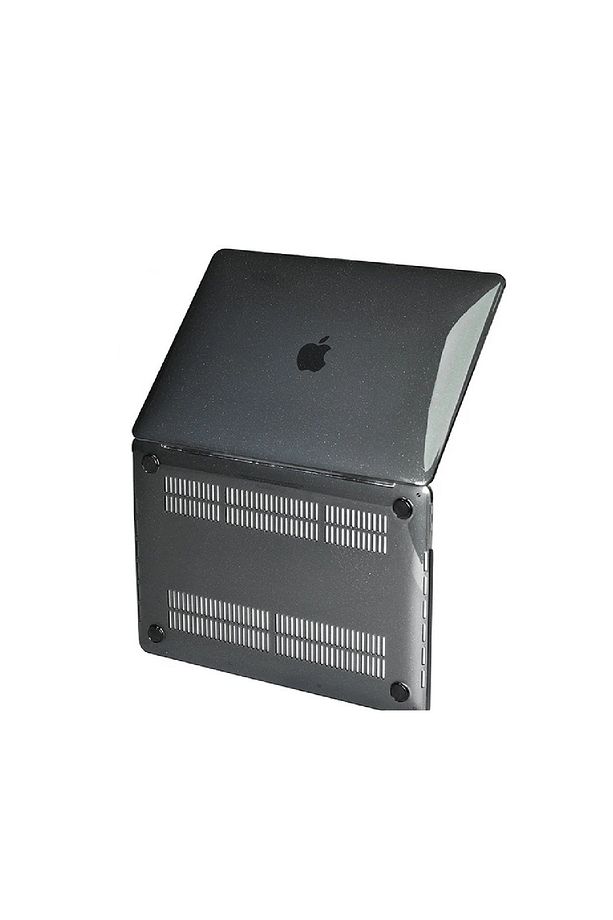 Apple Macbook 16.2' 2021 A2485 A2780 A2991 M1 M2 M3 PRO için Koruyucu Sert Parlak Extra Simli Kapak - 3