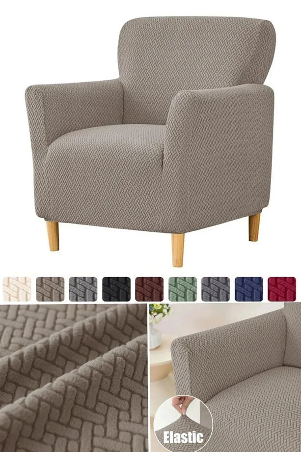 Tek Kişlik Koltuk Kılıfı ,koltuk Örtüsü Lastıklı,yıkanablır 1 Adet Sofa Cover - 1