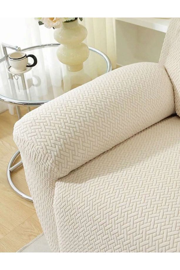 Tek Kişlik Koltuk Kılıfı ,koltuk Örtüsü Lastıklı,yıkanablır 1 Adet Sofa Cover - 3
