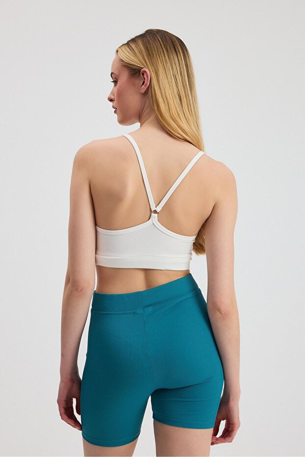 3001 Kaplı Büstiyer Ekru - 5