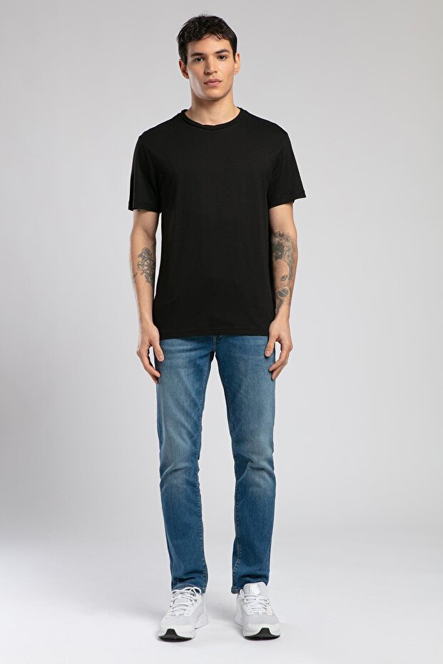 Gael Men's O-Neck T-Shirt Black