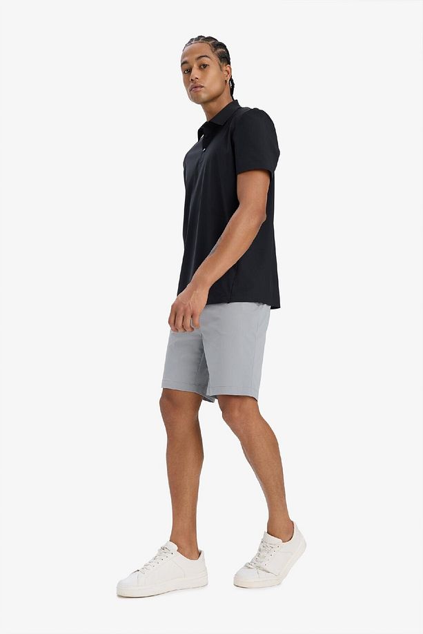 DeFactoFit Slim Fit Dar Kesim Sporcu Dokuma Şort D9249AX25SP - 5