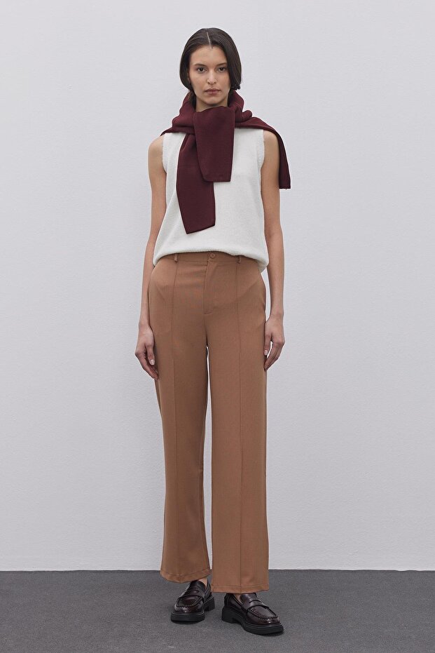CAMEL Palazzo Trousers