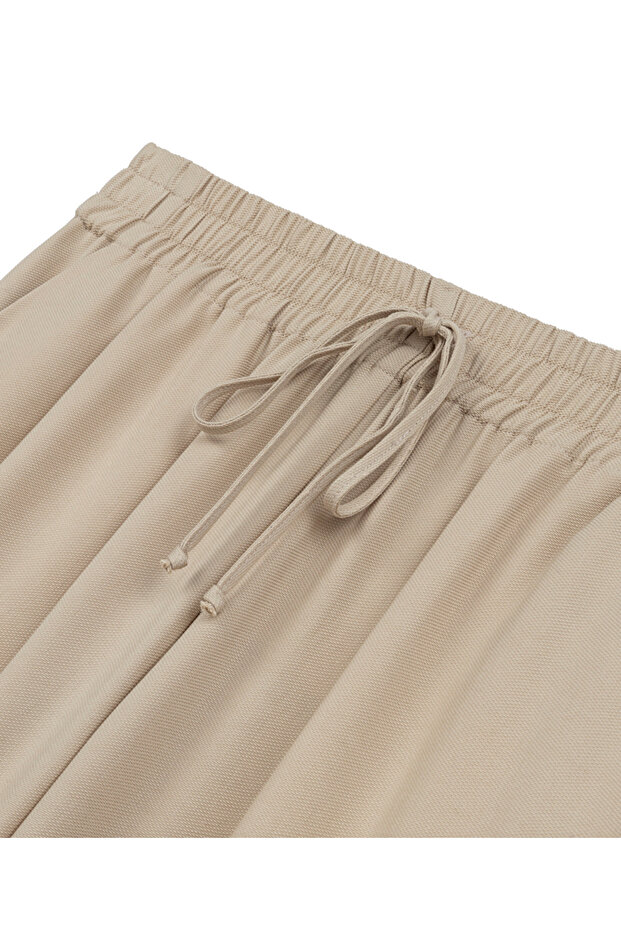 Elastik bel pantolon - 4