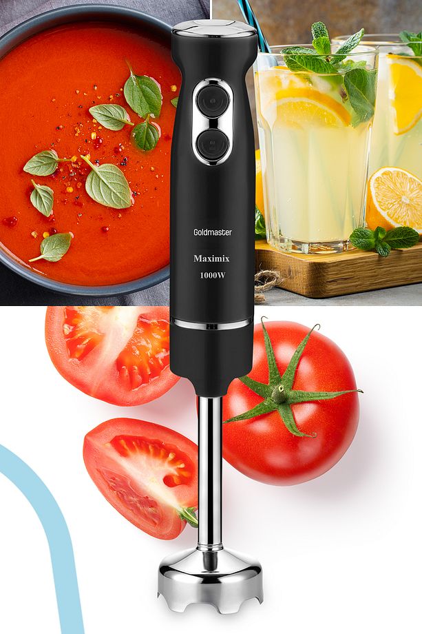 Avantajlı Set Paketi Dokunmatik Airfryer Sıcak Hava Fritözü Paslanmaz Çelik Turbo Ayarlı El Blender - 8