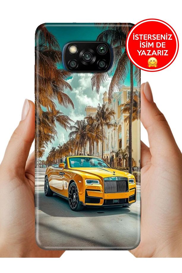 X3 NFC - X3 Pro Kılıf Desenli Baskılı Lens Korumalı Silikon Rolls - 1