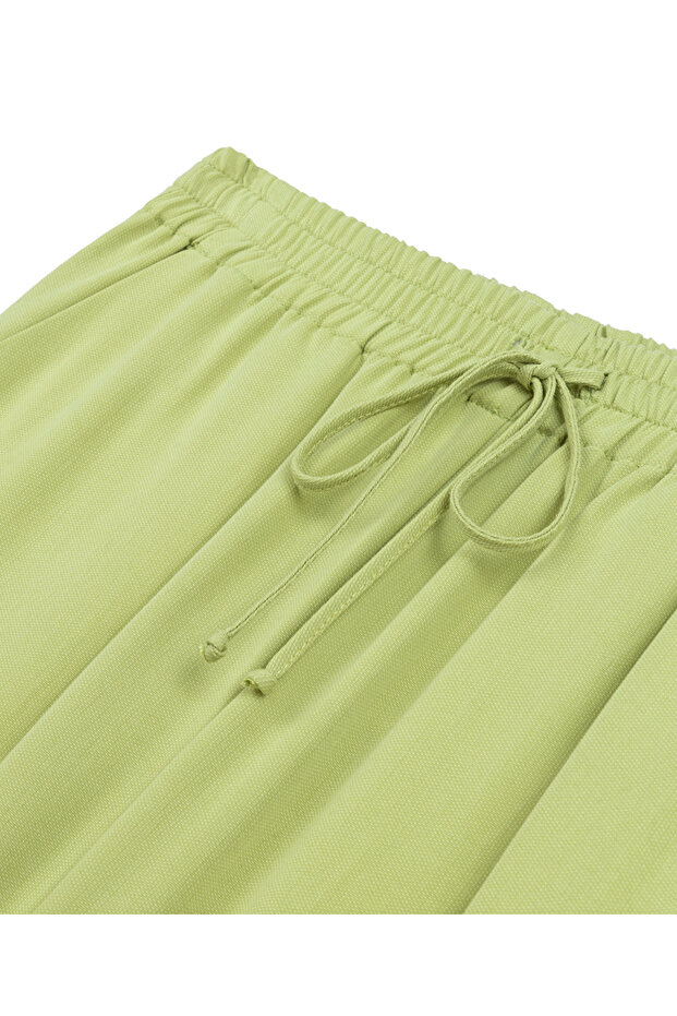 Elastik bel pantolon - 4