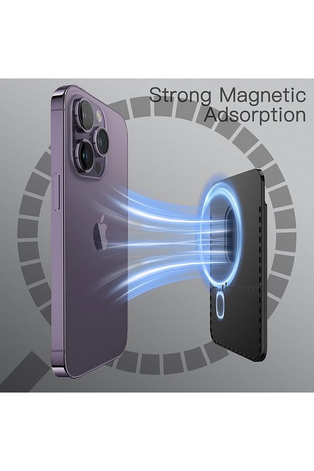 Magsafe Cüzdan Manyetik Deri Kartlık Tüm Magsafe Telefonlar ile Uyumlu İph 11-12-13-14-15-16 Pro Max - 4