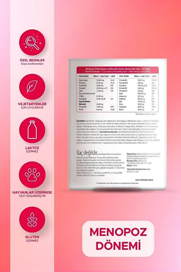Menopace Original 30 Tablet - 2