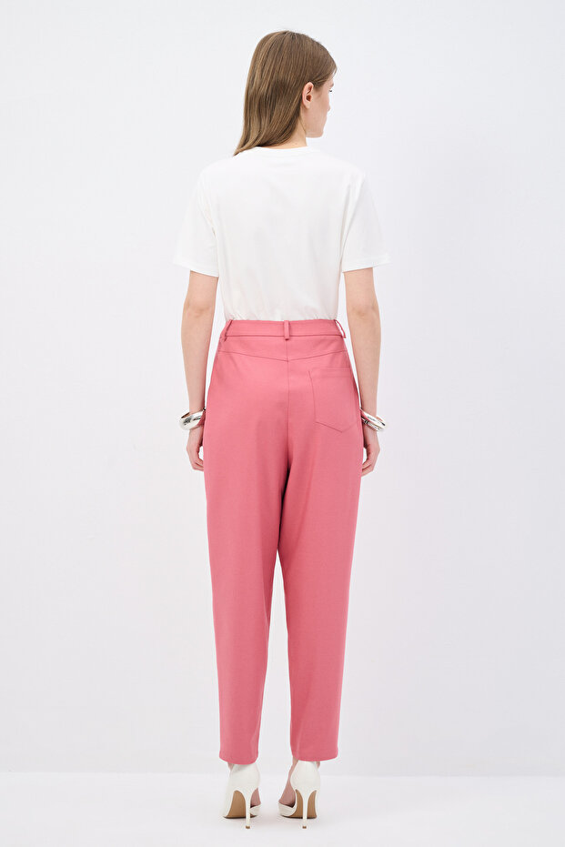 Düğmeli Pantolon - 7