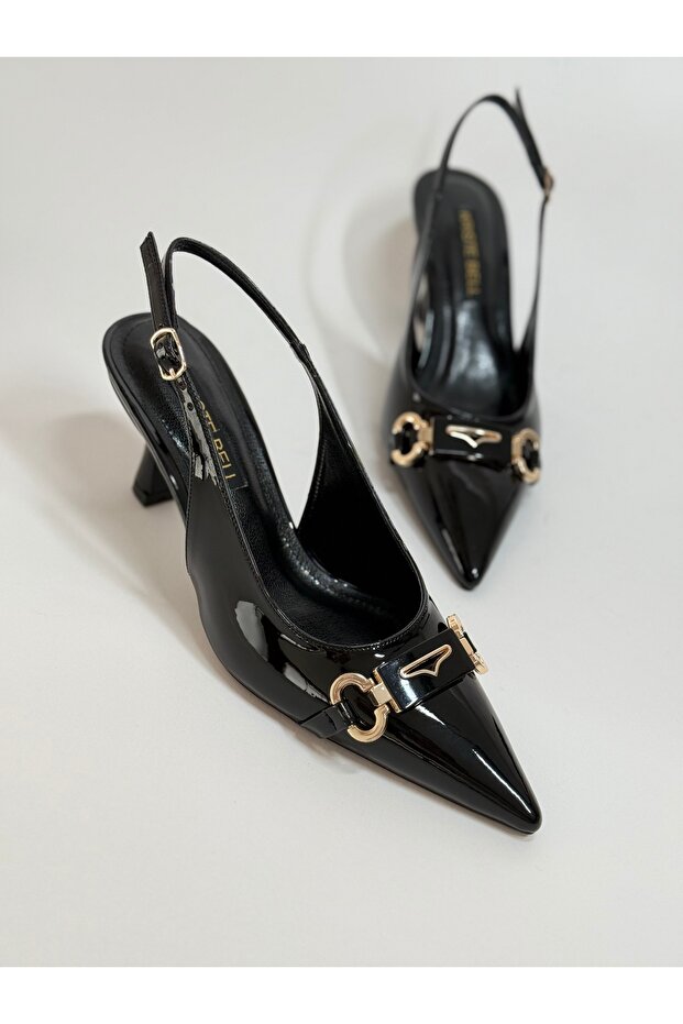 Arkası açık stiletto - 4