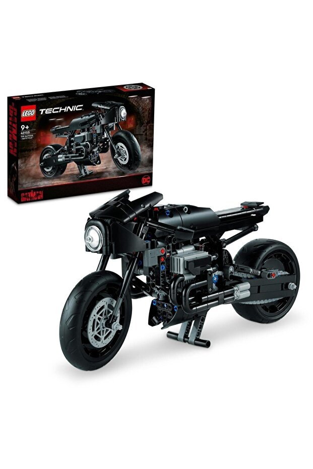 Technic BATMAN - BATCYCLE™ 42155 - Toy Construction Set for Children Ages 9 and Up (641 Pieces)