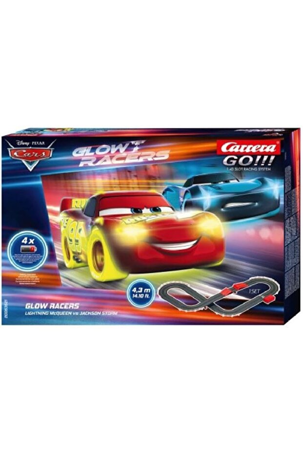 Go! Disney Cars Glow Racers 4.3m