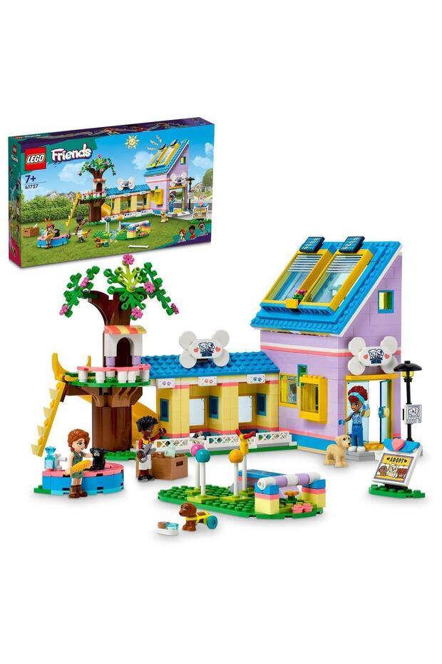 Friends Dog Rescue Center 41727-Toy Construction Set for Children Over 7 Years Old (617 Pieces)