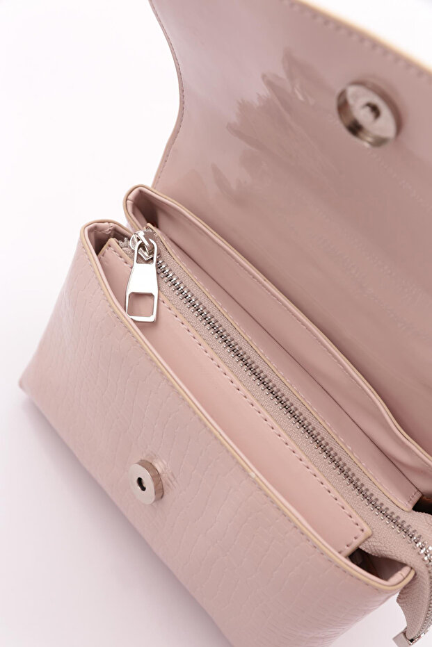 3052 Kadin Fitilli Çanta - 4