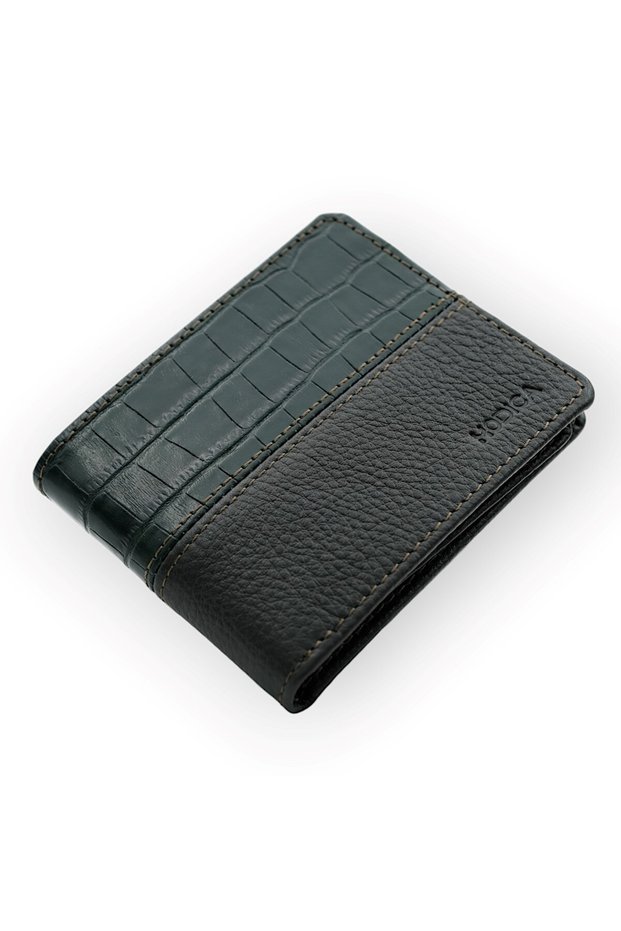 Roma - Genuine Leather Classic Men's Wallet & Gift Key Holder – with 9 Card Compartments, Thin & Stylish Ta