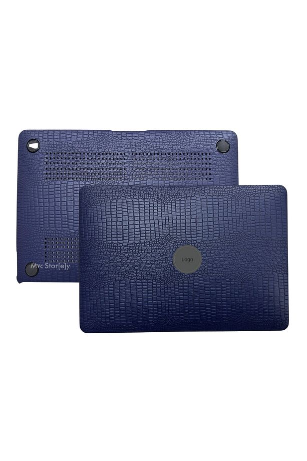 Macbook Air M1 Deri Kılıf 360 Derece Kaplama (TOUCHID'Lİ M1 AİR) A2337 A2179 A1932 Ile Uyumlu - 1
