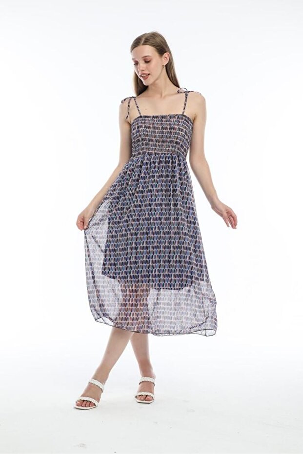New Season Tulle Strap Dress