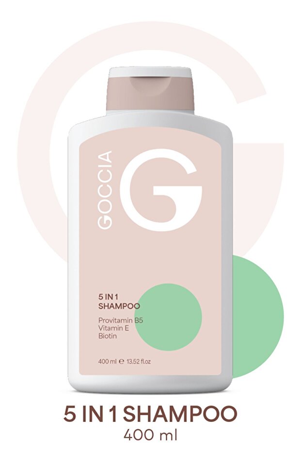 Goccia 5'i 1 Arada Dökülme Karşıtı Şampuan 400ml - 5