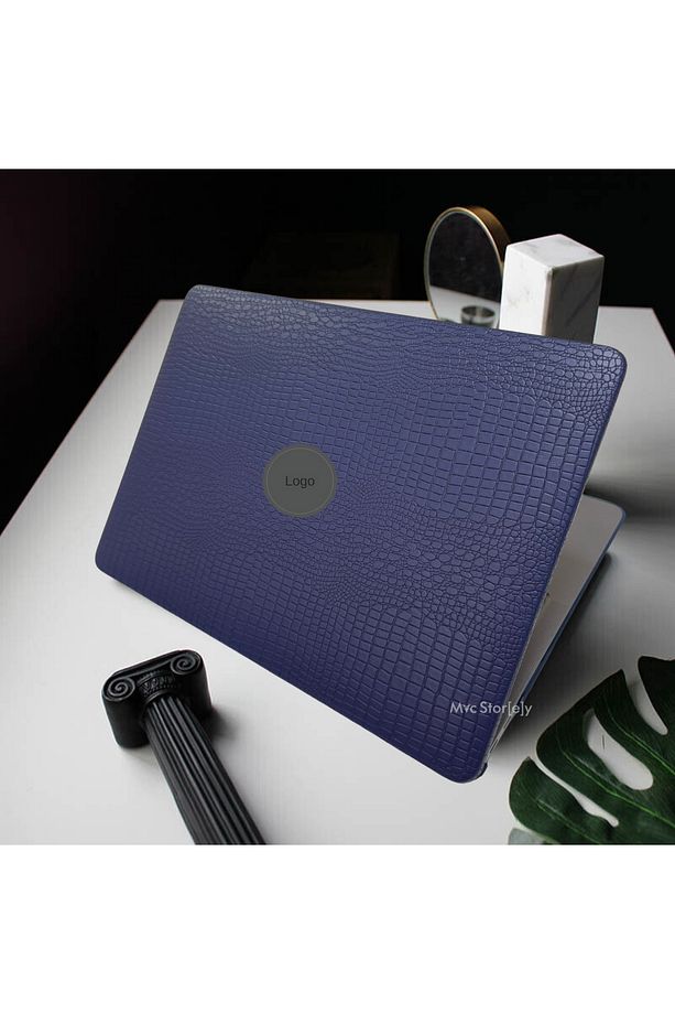 Macbook Air M1 Deri Kılıf 360 Derece Kaplama (TOUCHID'Lİ M1 AİR) A2337 A2179 A1932 Ile Uyumlu - 6