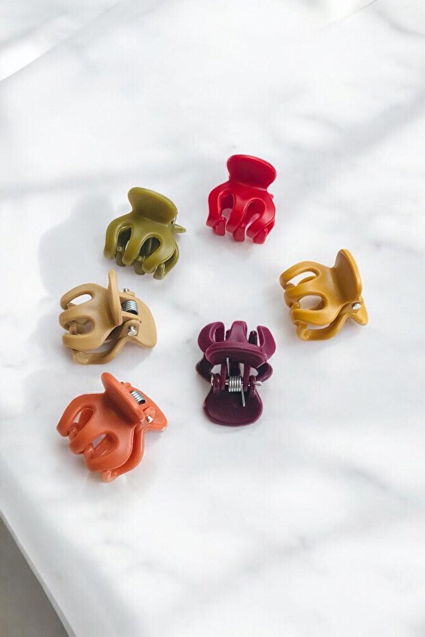 Women's and Children's 6 Pieces Tiny (2 cm) Latch Buckle