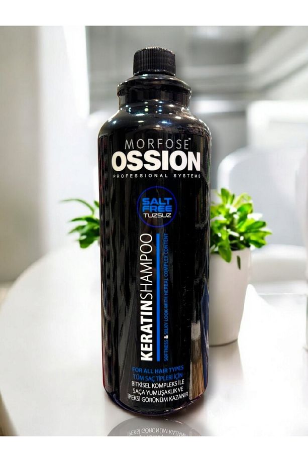 Ossion Tuzsuz Keratin Bakım Şampuan 1000 ml - 2