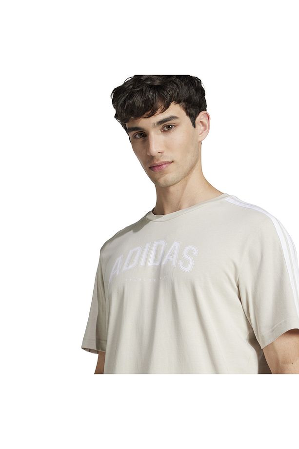 Codes Collegiate Linear Graphic Tişört - 4