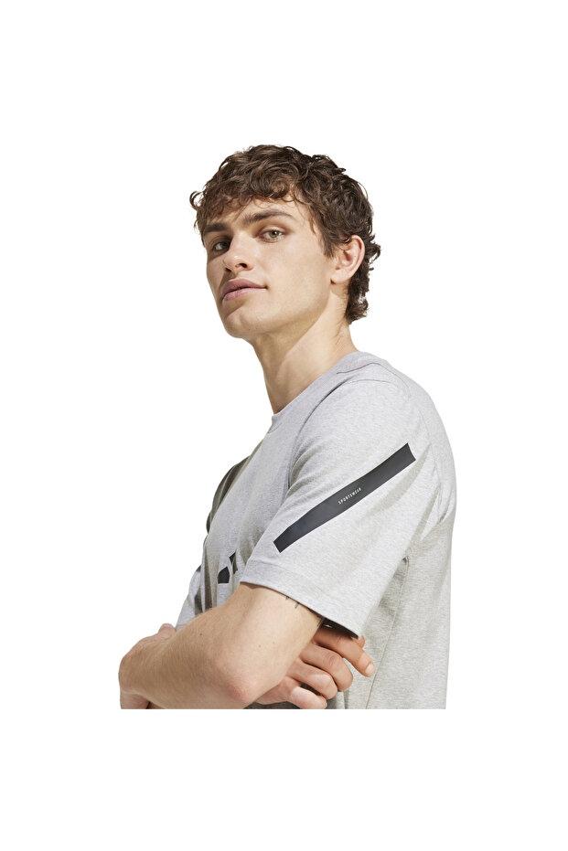 M Z.N.E. Tişört Gri JF2457 - 4