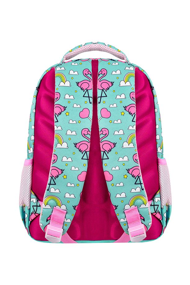 Lisanslı Flamingo 3'lü Set İlkokul Çantası, Termal Beslenme Çantası ve Kalem Kutusu Seti - 6