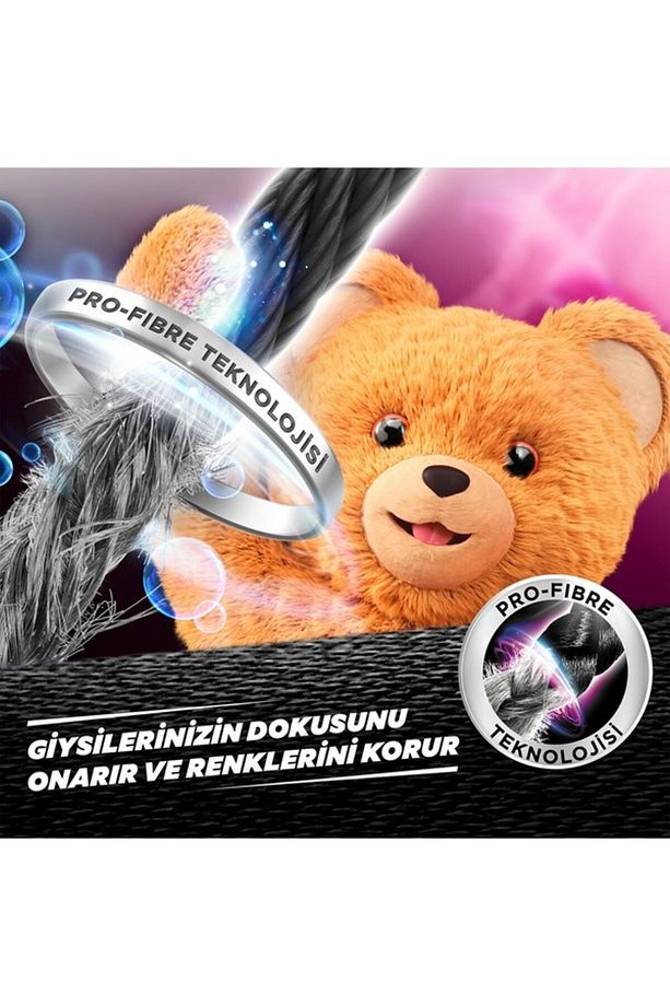 Sıvı Bakım Çamaşır Deterjanı Siyah ve Koyu Renkli Giysiler Için 2520 ml 3 Adet - 4