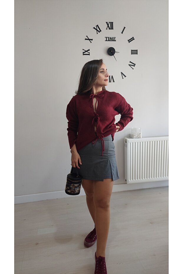 Şortlu Kısa Etek - 3