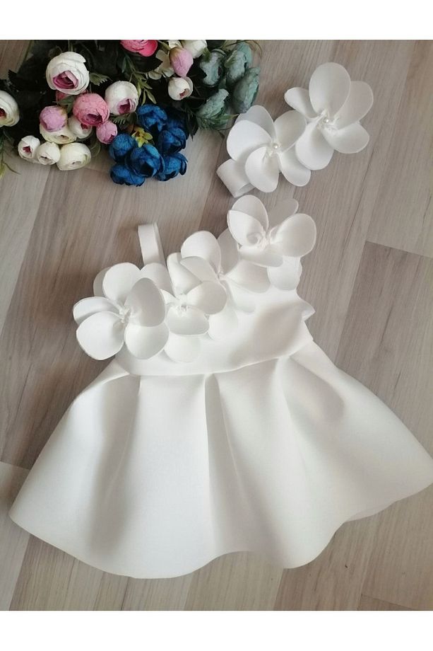 Kız çocuk Orkide elbise - 1