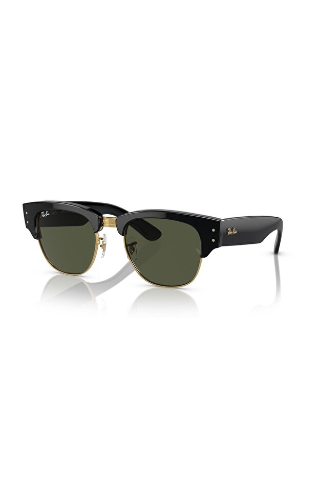 RAY BAN Unisex SQUARE Sun- RB 0316S - lense size:53mm - BLACK ON ARISTA