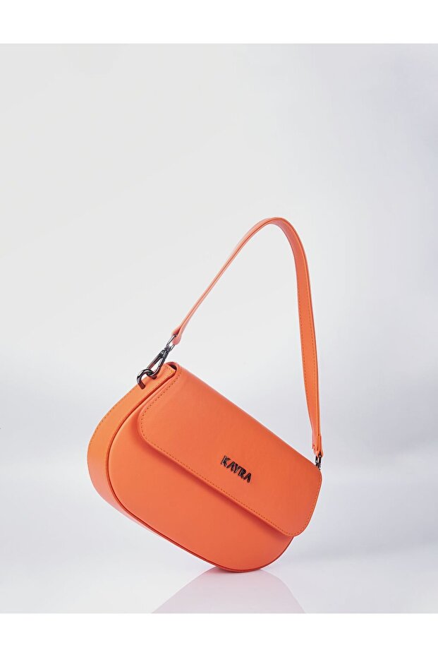 Oval Form Çanta Turuncu - 2