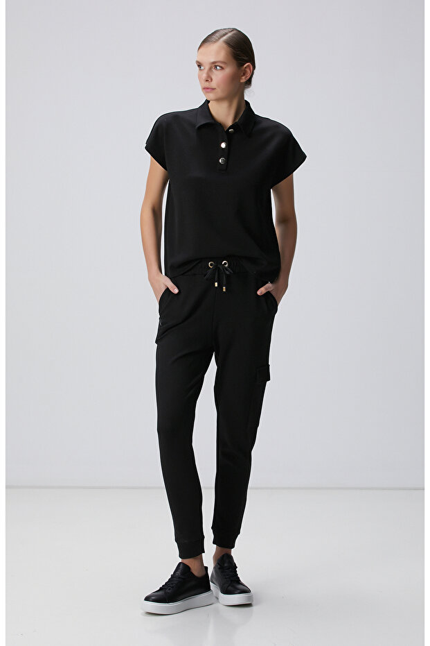 Siyah Sweatshirt - 4