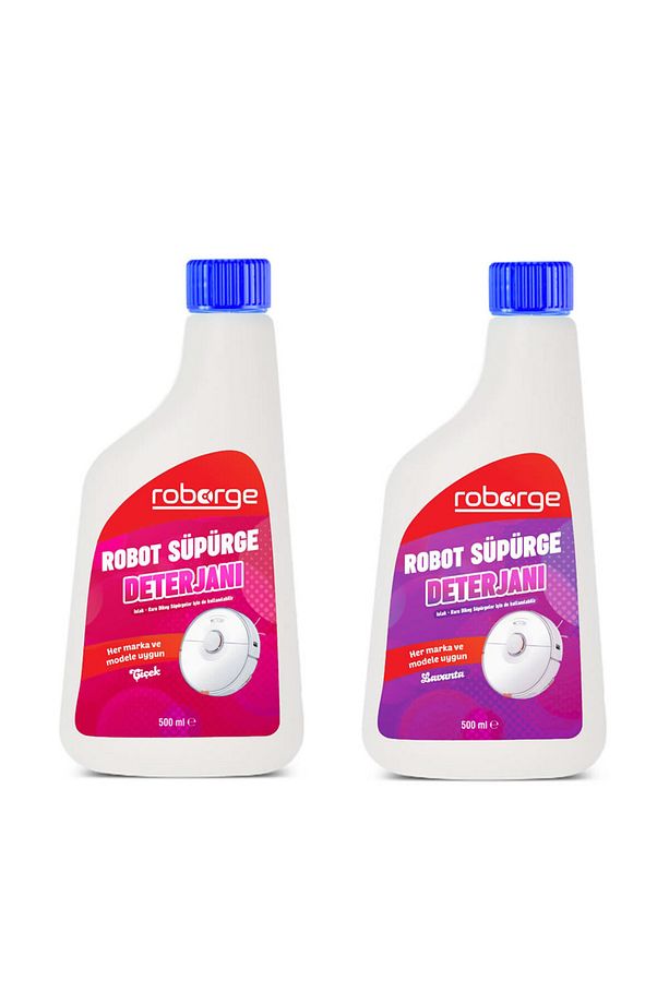 Robot Süpürge Deterjanı 500 ml X2- Çiçek - Lavanta - 1