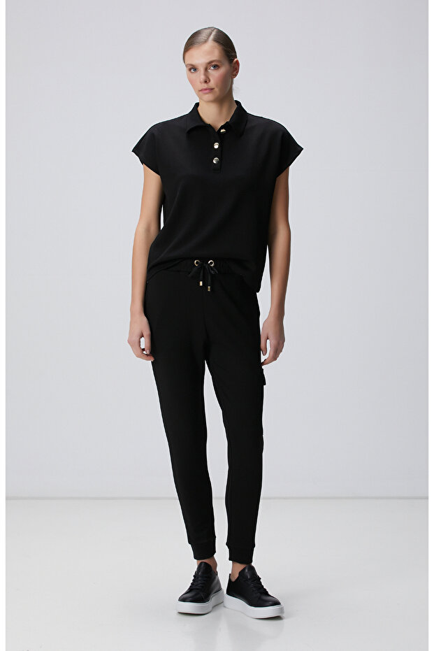 Siyah Eşofman Altı - 1