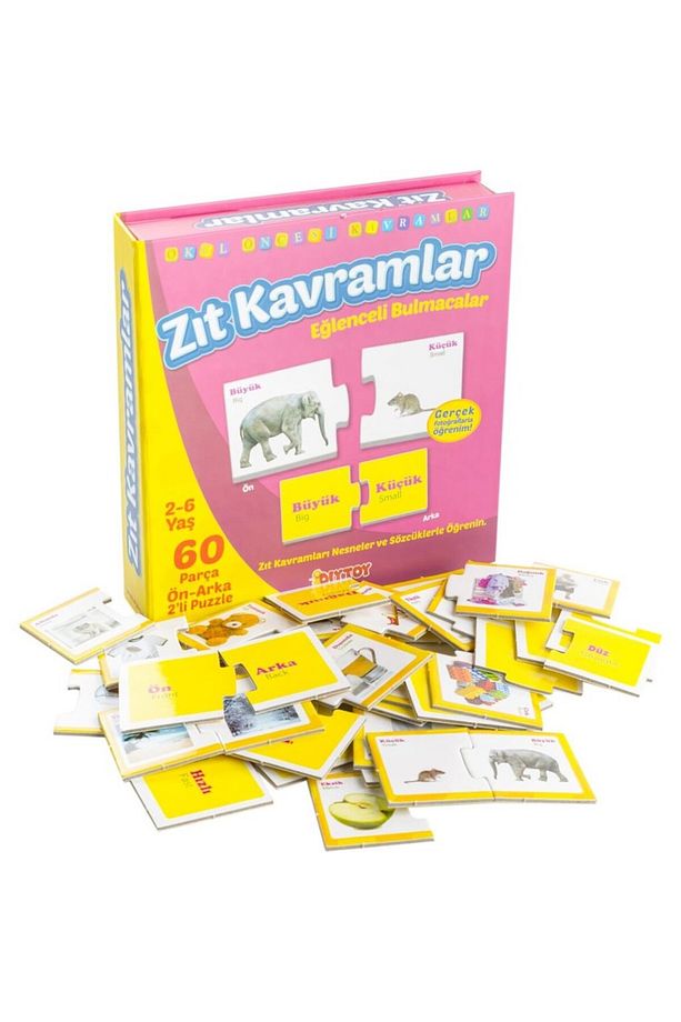 Zıt Kavramlar & Okul Öncesi Kavramlar Eğlenceli Bulmaca - 3