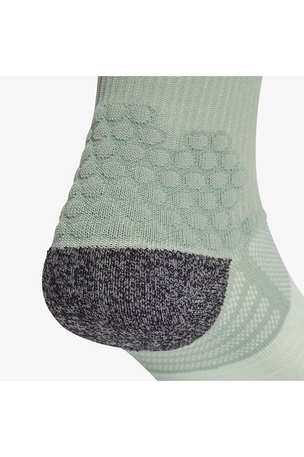 Runxboost Unisex Yeşil Uzun Koşu Çorabı - 4