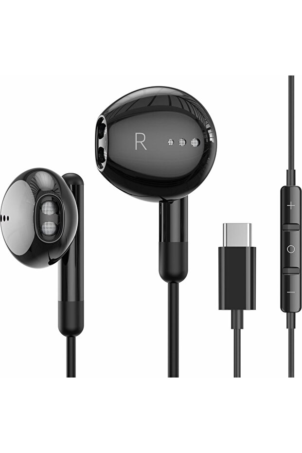 Samsung A32 / A33 / A34 / A35 / A40 / A50 / A52 / A54 / A60 / A70 / A72 / A73 Uyumlu Type-c Kulaklık - 4