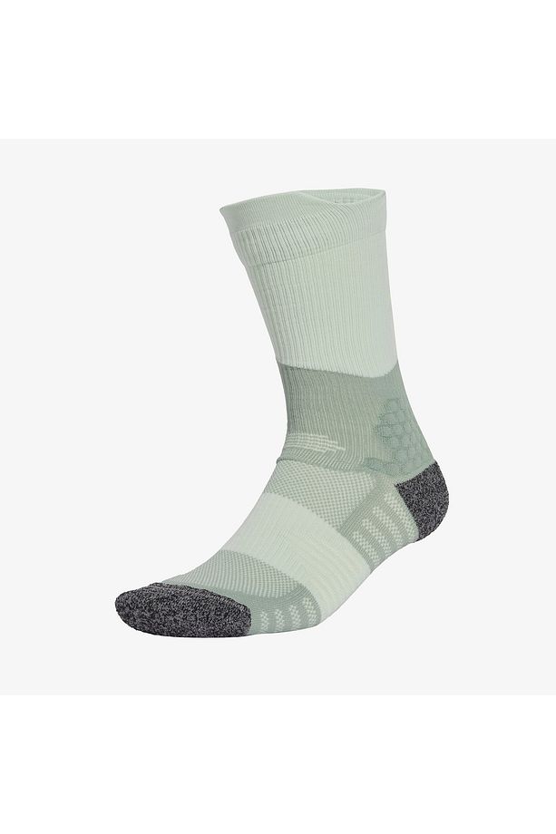 Runxboost Unisex Yeşil Uzun Koşu Çorabı - 1